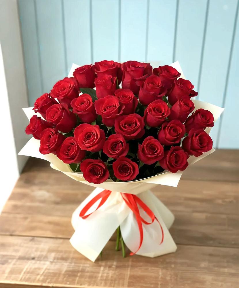 Букет 29 Красных роз в Марково