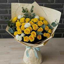 Букет цветов из:  Розы #REPLACE_PRED# Марково