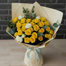Букет цветов из:  Розы в Марково