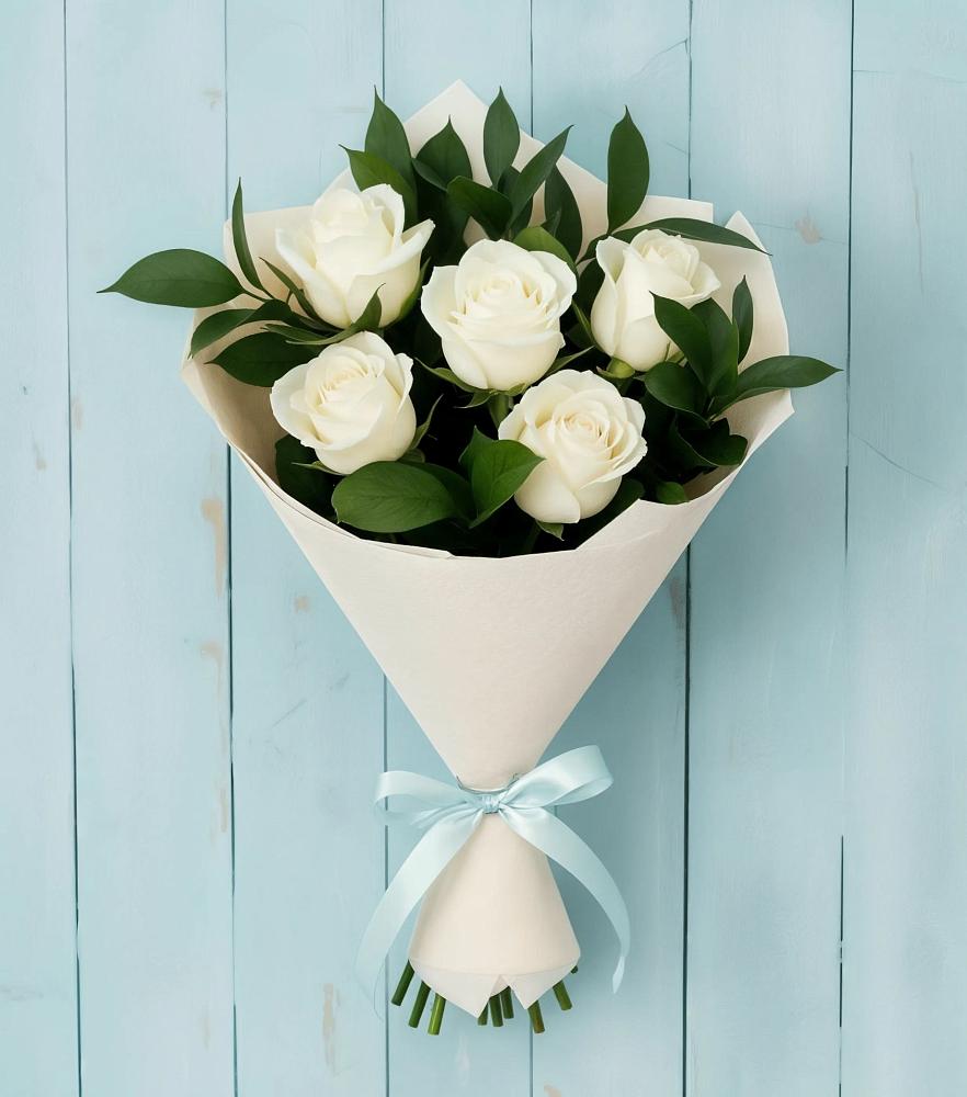 Букет цветов из: Розы в Марково