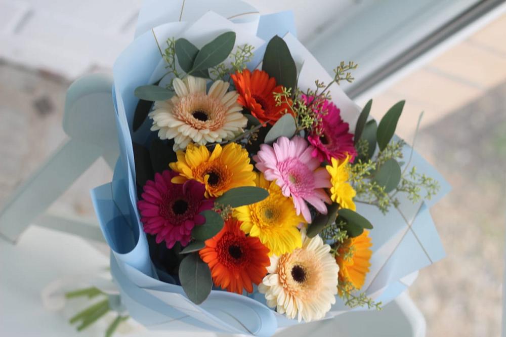 Букет цветов из: Герберы в Марково