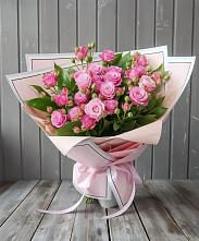 Букет Розовый кустик #REPLACE_PRED# Марково