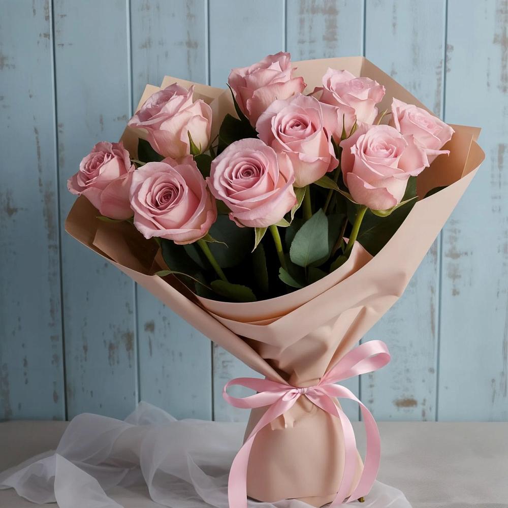 Букет цветов из: Розы в Марково