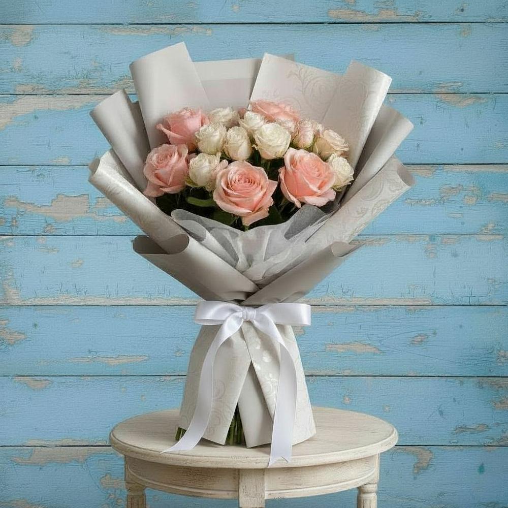 Букет цветов из: Розы в Марково