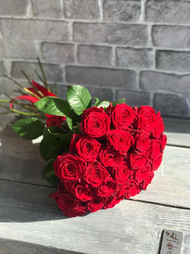 Букет Красные розы Фридом в Марково