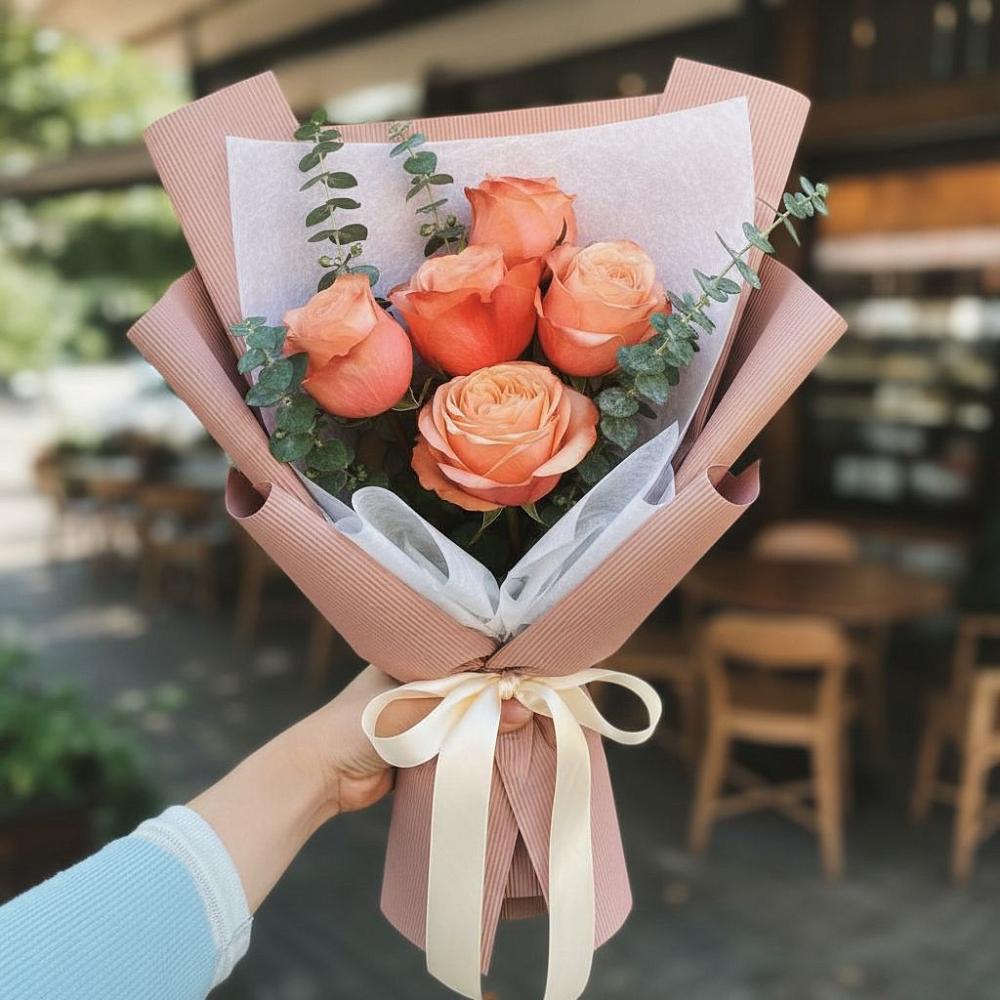 Букет цветов из: Розы в Марково