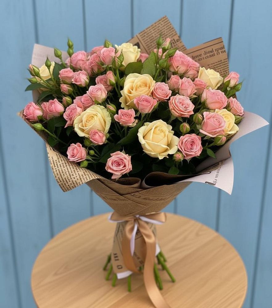 Букет цветов из: Розы в Марково