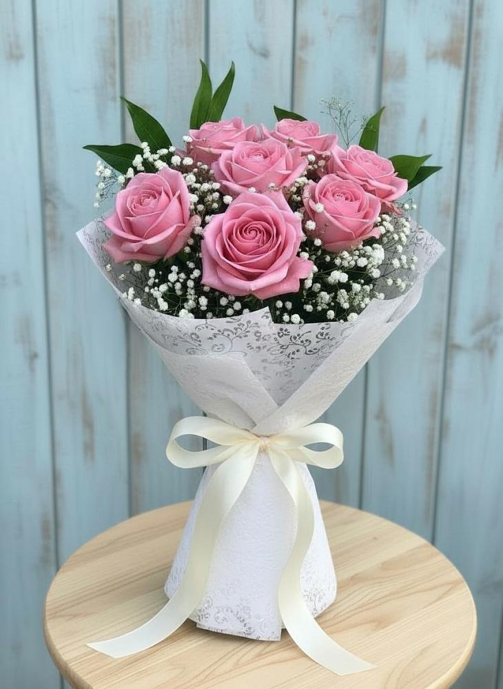 Букет цветов из: Розы в Марково