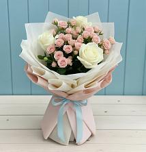 Букет цветов из:  Розы в Марково