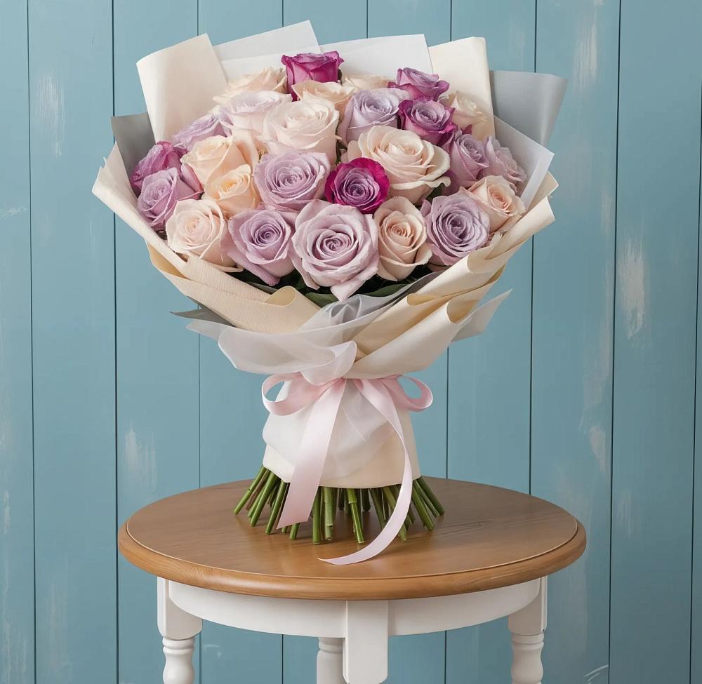 Букет цветов из: Розы в Марково