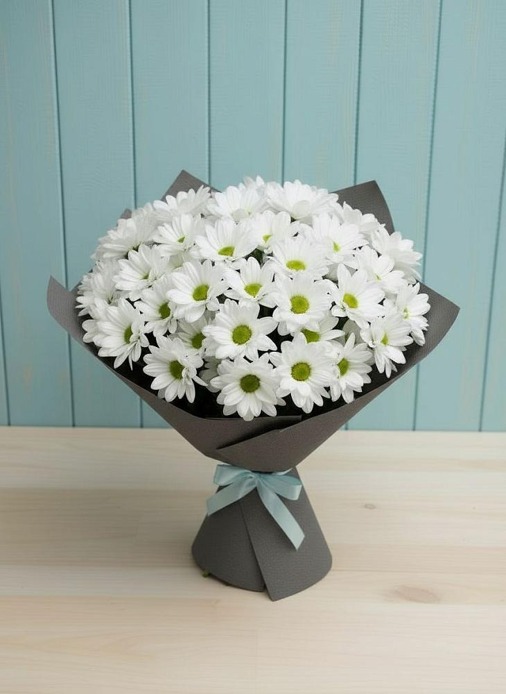 Букет цветов из: Хризантемы в Марково