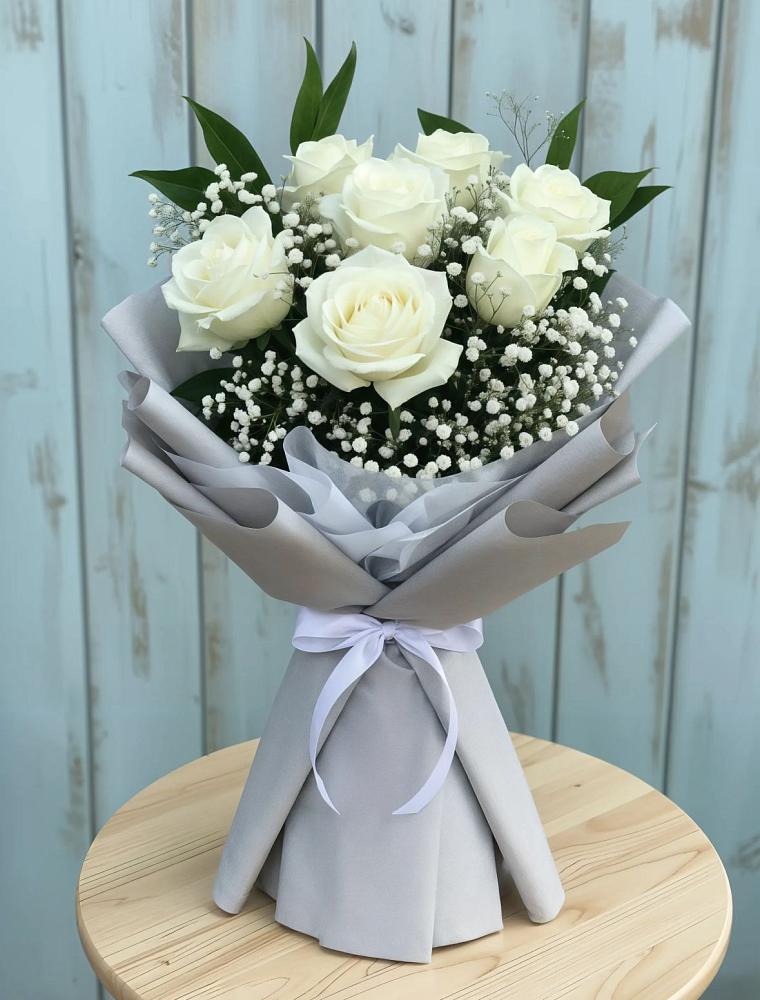 Букет цветов из: Розы в Марково