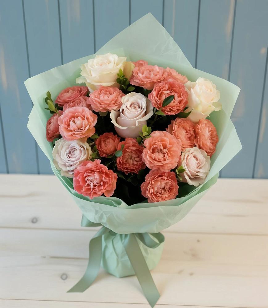 Букет цветов из: Розы в Марково