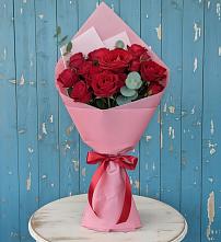 Букет цветов из:  Розы в Марково