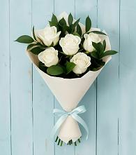 Букет цветов из:  Розы в Марково