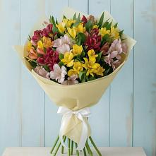 Букет цветов из:  Альстромерии в Марково