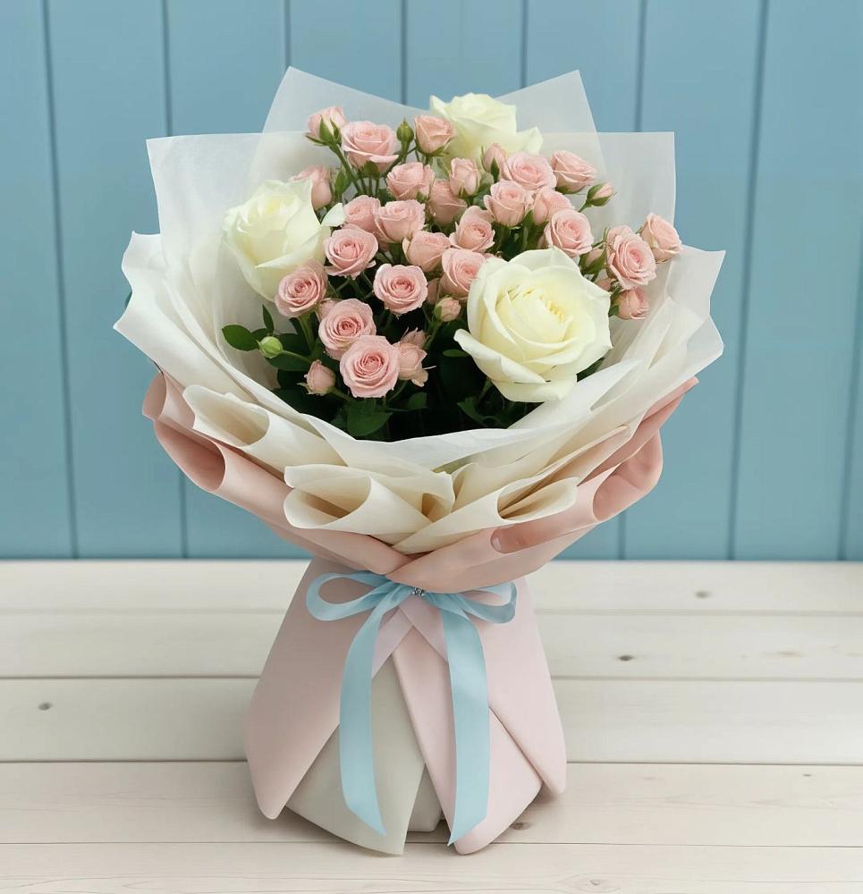 Букет цветов из: Розы в Марково