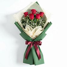 Букет цветов из:  Розы в Марково